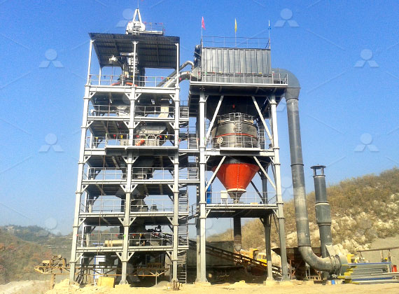 山西陽泉石灰石干法制砂生產線